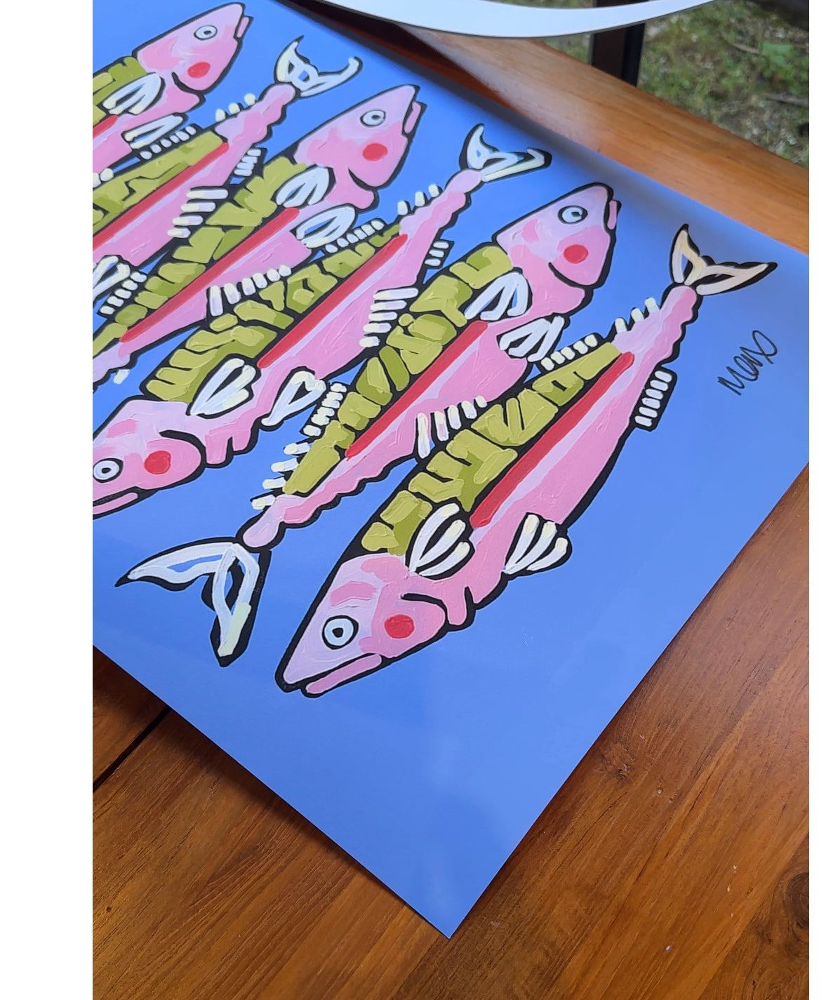 Secret Bay Sardines - Fine Art Print A2 Size PRE-ORDER