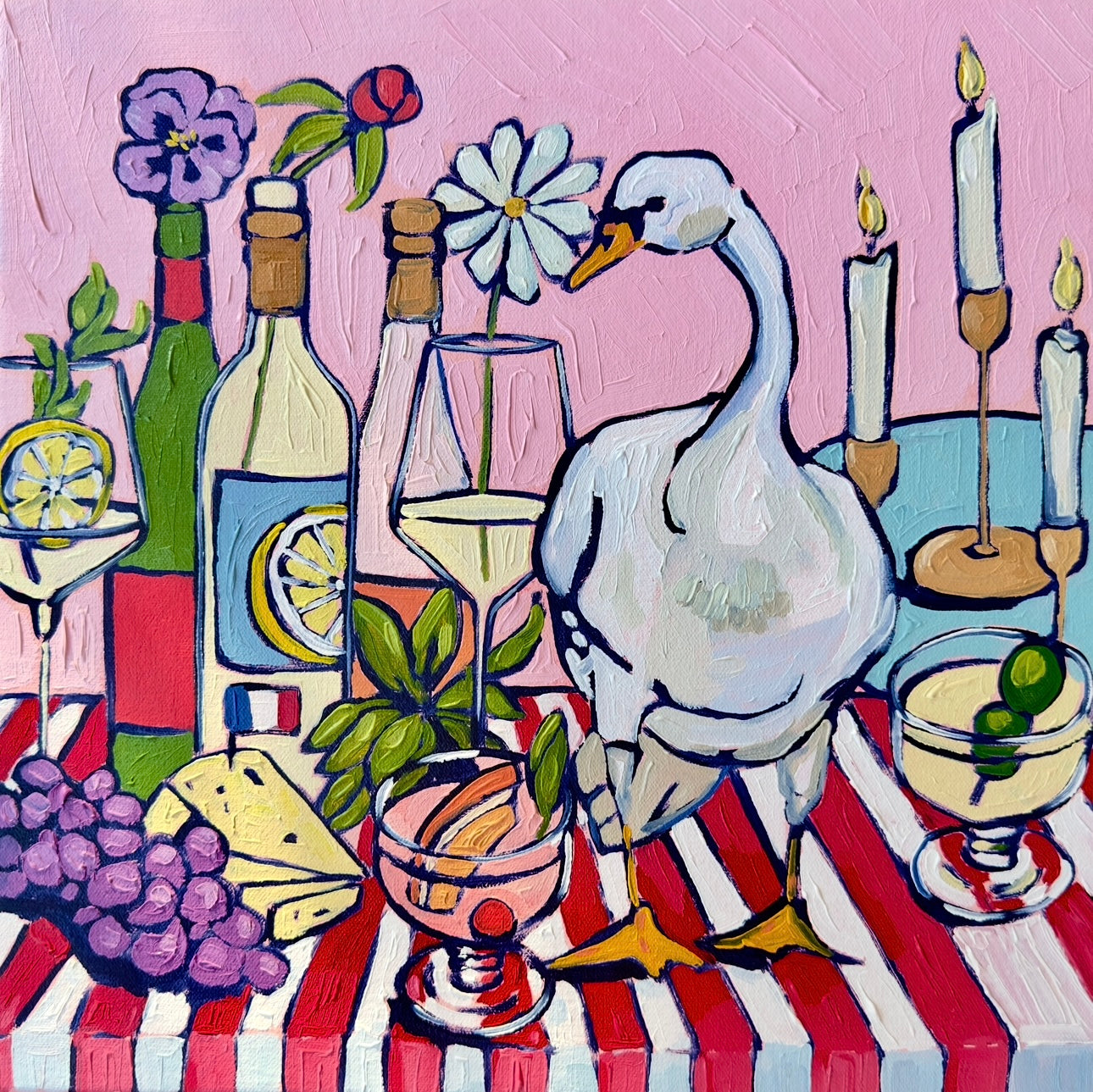 Lucrezia's Last Supper - Fine Art Print