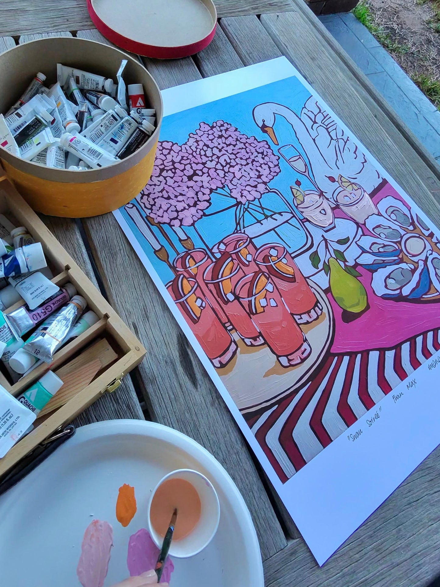 SWAN SOIREE POSTER A2