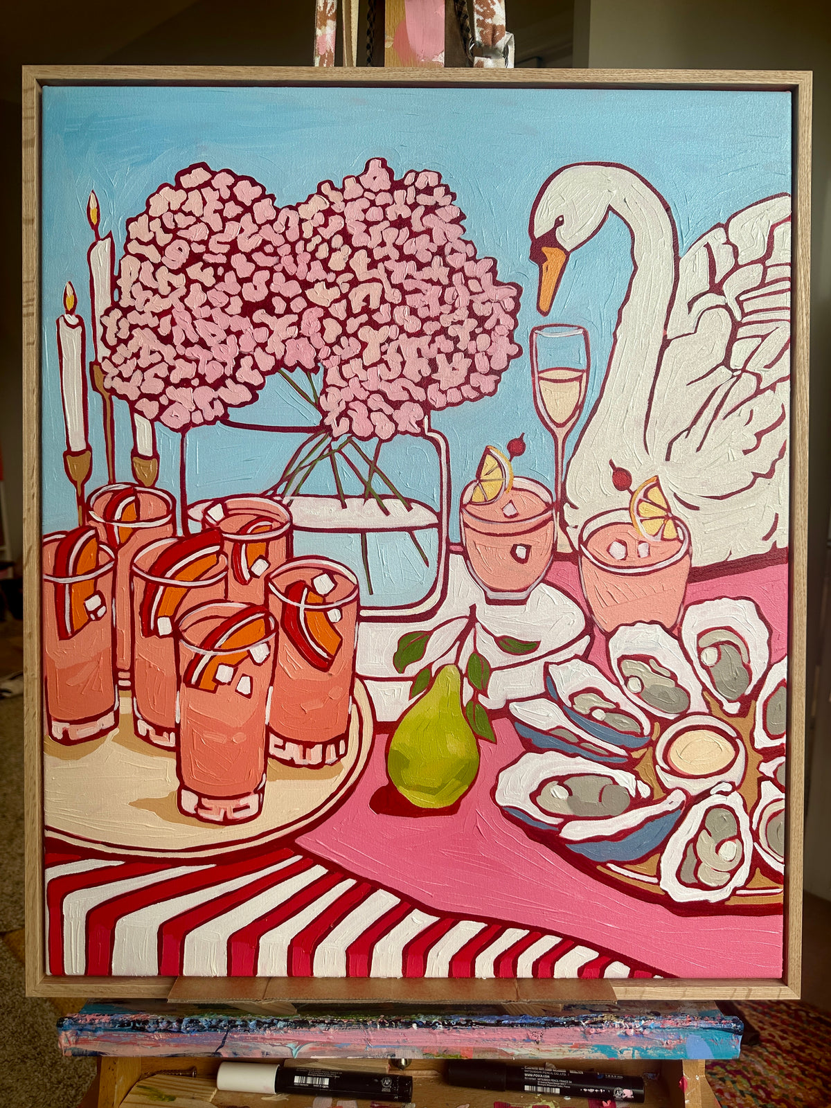 Soirée Artwork 63cm x 53cm