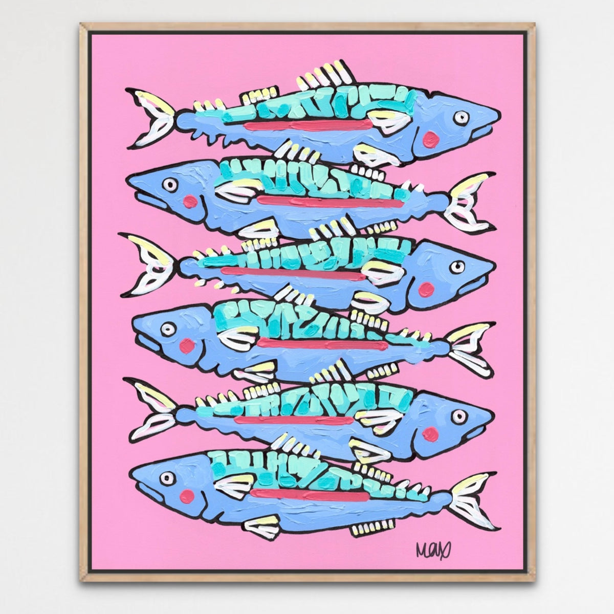 Framed Canvas Print - Chumpy’s Lunch