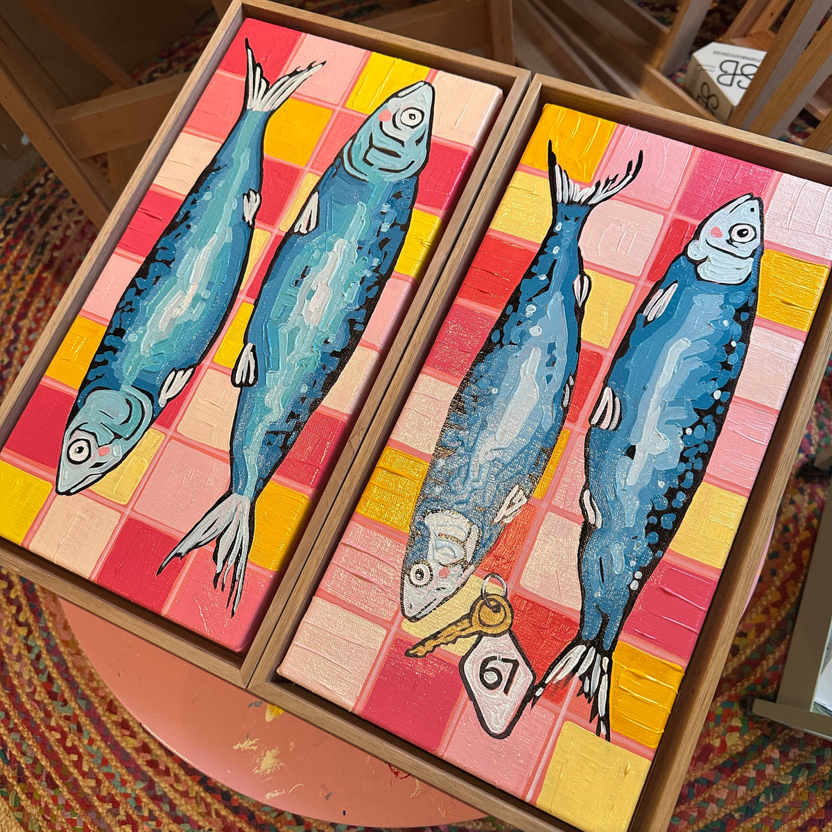 Tiled Artwork 43x25cm