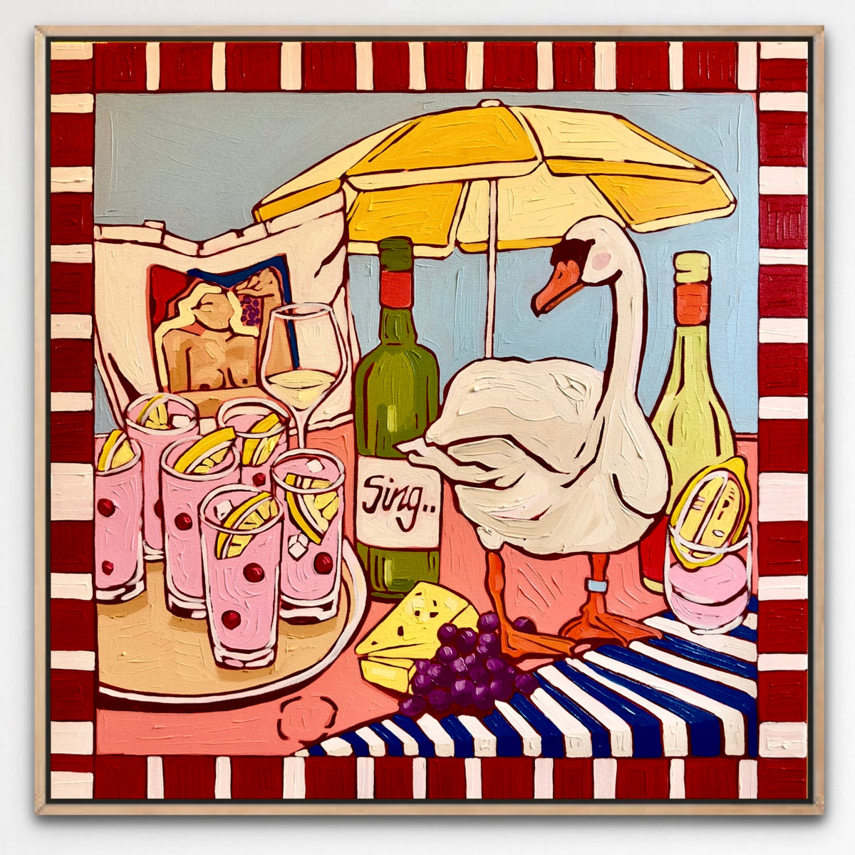 Soirée Artwork 63cm x 63cm