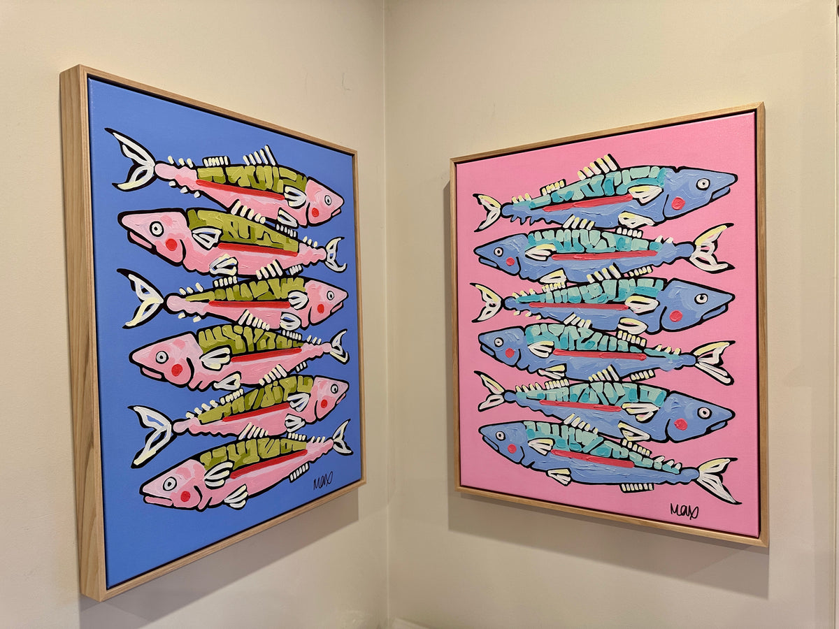 Ebb and Flow-  Sardines Print