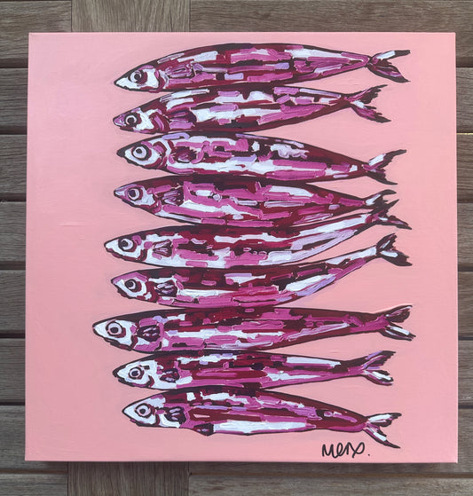 Printed Canvas with Glow Up