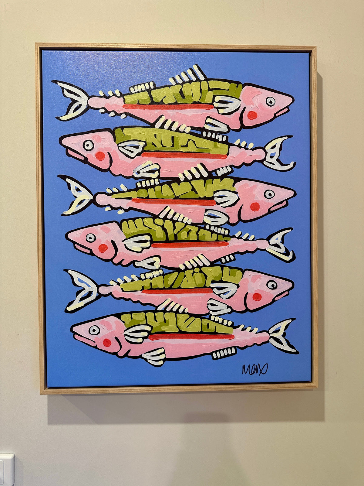 Ebb and Flow-  Sardines Print