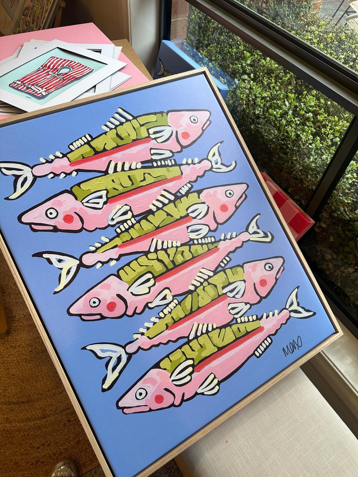Ebb and Flow-  Sardines Print