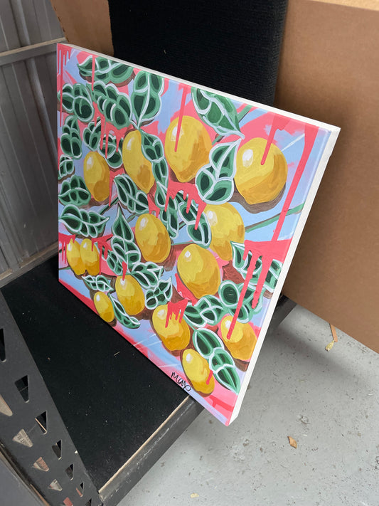 Canvas print with detailing - Only one available