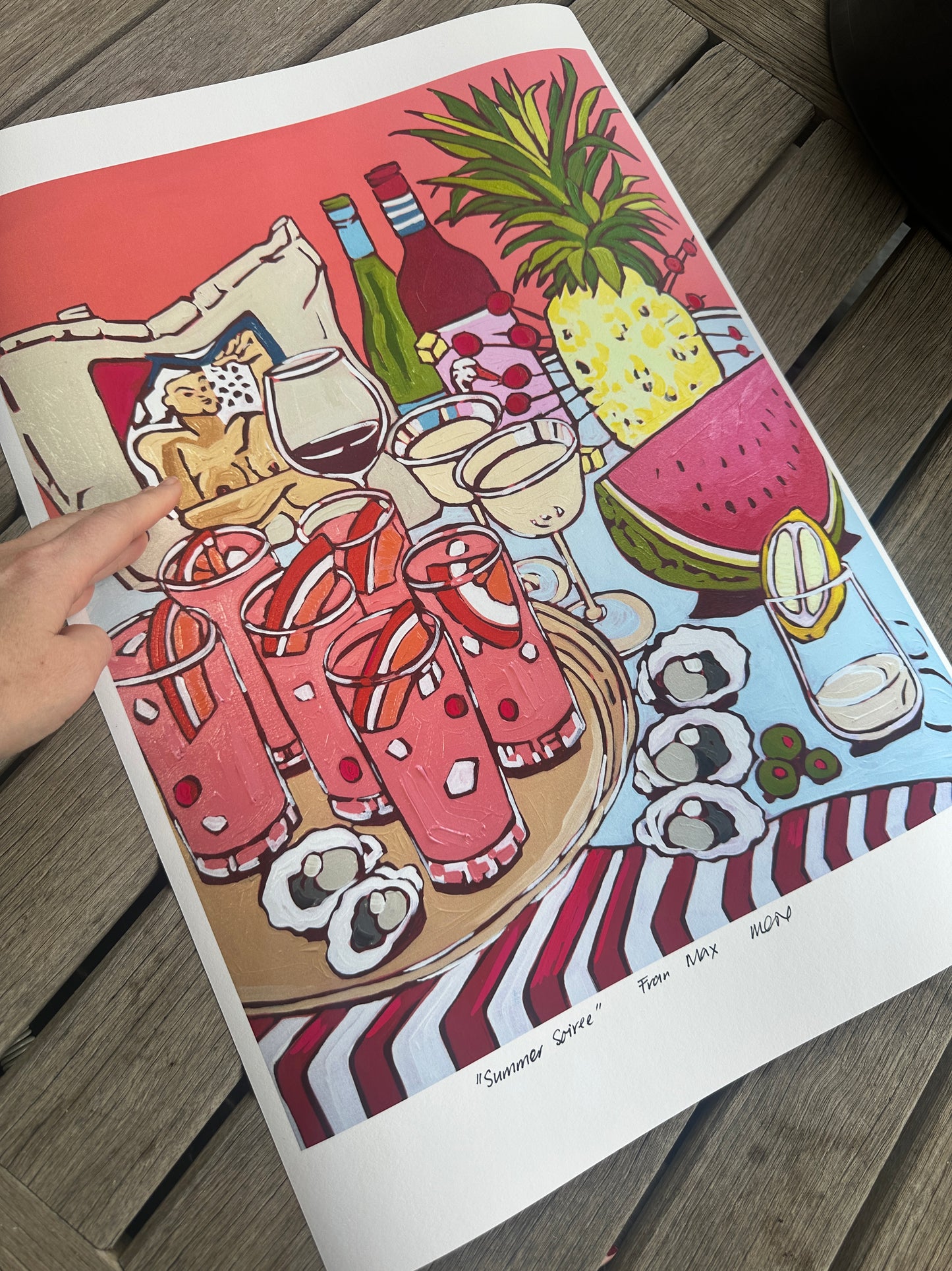 Summer Soiree - A2 Fine Art Print