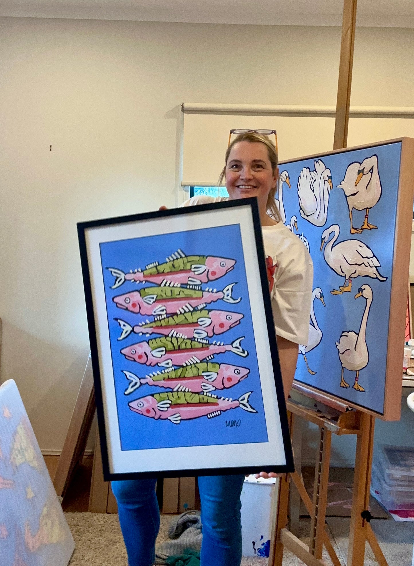 Secret Bay Sardines - Fine Art Print A2 Size  PRE-ORDER